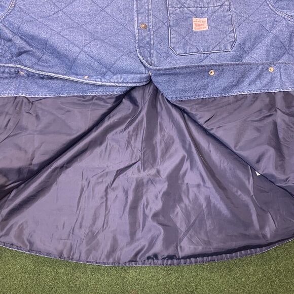Sz 2XL Levi's Workwear Overshirt Quilted Denim Jacket Shacket Men's MSRP $128 - Picture 8 of 11